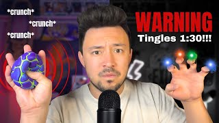 Fast ASMR WARNING Intense Tingles at 130 [upl. by Amal]