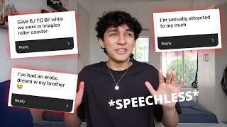 REACTING TO MY SUBSCRIBERS DEEPEST DARKEST SECRETS PART 2 [upl. by Amery391]