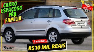 12 OFERTAS TOP DE CARRO BARATO e ESPAÇOCO PRA FAMÍLIA À PARTIR DE 10 MIL Top Ofertas Rockar [upl. by Enahpets715]