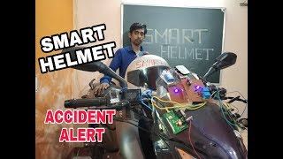 DIY  Smart helmet project with accident alert using gsm and gps RC Invention diy howtomake [upl. by Einaj]