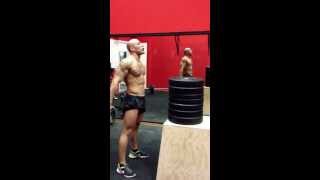 Crossfit Roma Ostia box jump Denny Tazza [upl. by Atiuqehs]