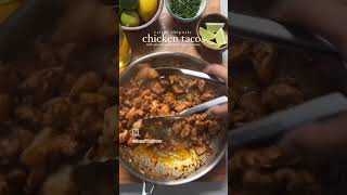 Chicken tacos recipe [upl. by Euqirrne]