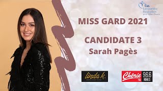 MISS GARD 2021  Sarah  Candidate 3 [upl. by Yennaiv596]