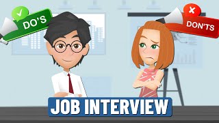 Job Interview Do’s amp Donts  Learn English Conversation to Improve your Listening amp Speaking Skills [upl. by Jenni]