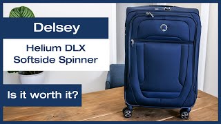 Delsey Helium DLX Softside Luggage Review [upl. by Sandy]