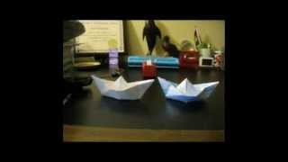 How to Make Waterproof Paper Boats [upl. by Atinel]