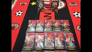 PANINI FIFA 365 2024  MECZ REAL M vs BARCELONA  UNBOXING 10 SASZETEK  KTO WYGRAŁ [upl. by Ailgna]