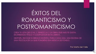 12 ÉXITOS DEL ROMANTICISMO Y POST ROMANTICISMO [upl. by Lledrev841]