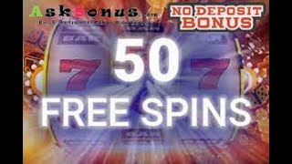 EXCLUSIVE Spinarium Casino No Deposit Bonus 50 Free Spins Rodadas Gratis on Askbonuscom [upl. by Edgell]