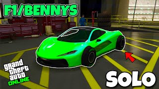 HOW TO MAKE YOUR OWN DONOR CARS IN GTA 5 ONLINE F1BENNYS 168 EASY METHOD TUTORIAL 167 [upl. by Simonetta]