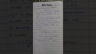 🎓Linear vs Nonlinear Differential Equations  mathematics [upl. by Barty]