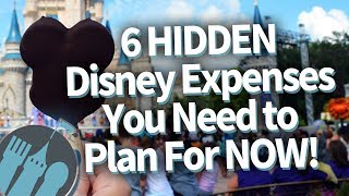 6 HIDDEN Disney Expenses You NEED To Plan For [upl. by Lorre849]