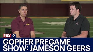 Gopher Pregame Show Jameson Geers sits down with Pierre Noujaim [upl. by Yhtac]