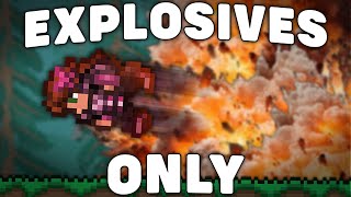 Lets Beat Terraria Using Explosives Only Day 2 [upl. by Drarreg]