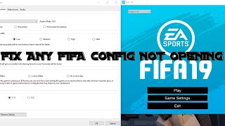 FIX ANY FIFA CONFIG NOT OPENING [upl. by Yrehcaz126]