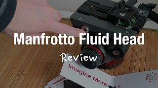 Manfrotto MVH502AH Video Fluid Head Review [upl. by Olathe918]