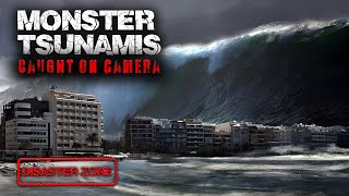 4 Huge Monster Tsunami Wave Disasters Caught On Camera [upl. by Buford841]