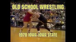 1978 Iowa vs Iowa State Heavyweight wrestling match Fouts Iowa vs Benschoter Iowa State [upl. by Antonio]