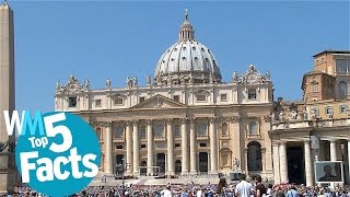 Top 5 ​Surprising Facts About the Vatican​ [upl. by Ylaek793]