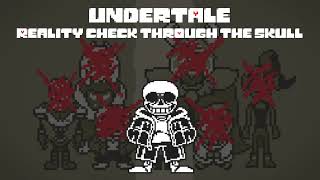 Undertale Reality Check Through The SkullAnimated OST [upl. by Leirrad]