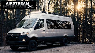 The Airstream Interstate 24X A FullyLoaded OffGrid Adventure Van [upl. by Ahsac]