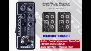 MOOER Micro Preamp 010Two Stone [upl. by Sluiter30]