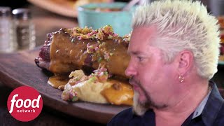 Restaurante com a melhor carne defumada  Lanchonetes Clássicas com Guy Fieri  Food Network Brasil [upl. by Taddeusz]