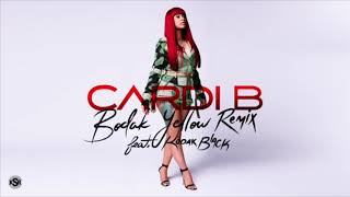 Cardi B Bodak Yellow Remix Ft Kodak Black Extended Mix Clean [upl. by Aiekram]