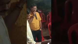 mera chand mujhe aaya hai nazar  Sanjay Dubey singing in a program  kumarsanusongs [upl. by Ailev588]