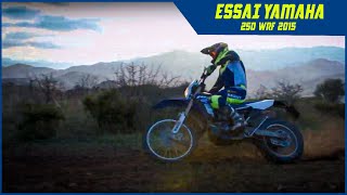 Essai Yamaha 250 WRF 2015 enduro [upl. by Remled]