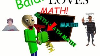 Baldi basics LOVES MATH super fast mode edition baldi basics mod [upl. by Halika]