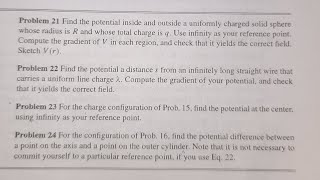 Griffiths Electrodynamics 4th edition Problem 22 Solution page 83 [upl. by Azial]