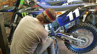 111 Yamaha YZ125 Transmission Repair 20222025 Part 3 Install clutch amp top end motor Test ride [upl. by Anialem]