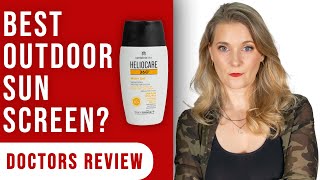 The Heliocare 360° Water Gel SPF 50 on oily skin  Doctors Review [upl. by Nosnaj]