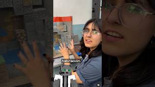 ESTUDIANTE manipula la REALIDAD con Minecraft [upl. by Sunny]