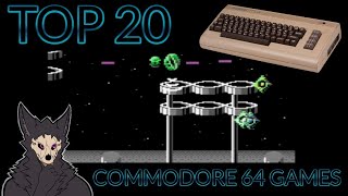 My Top 20 C64 Games Growing Up [upl. by Dlorrej]