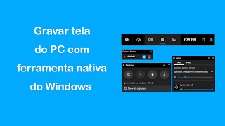 Gravar tela do PC com ferramenta nativa Windows  Sem instalar nenhum programa  Gratis e fácil [upl. by Jared658]