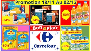 Nouveau Catalogue Carrefour De Cette Semaine Les Promotion et Bon Plan Du 191124 Carrefour France [upl. by Naicad]