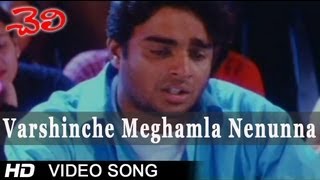 Varshinche Meghamla Nenunna Video Song  Cheli Movie  Madhavan Abbas Reema Sen [upl. by Aynor]