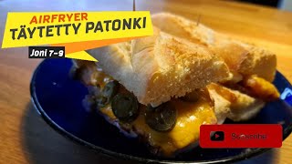 Airfryer täytetty patonki [upl. by Ajed]