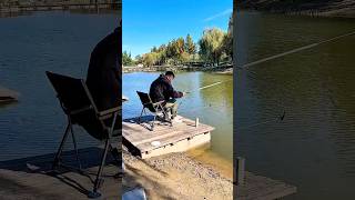 European style fishing chair fishing chair wild fishing fisherman is the motivation [upl. by Harri]