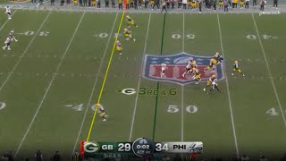 Packers vs Eagles Down to the Wire Ending [upl. by Gillan]