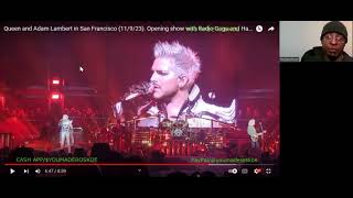 Queen amp Adam Lambert  Radio GagaHammer To Fall LiveSan Francisco 2023 Reaction queen music [upl. by Mckeon]