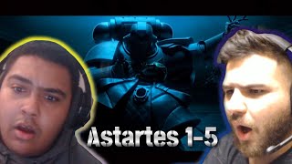 First time Reaction to Astartes 15 All Parts  Warhammer 40k Group REACTION [upl. by Templia788]