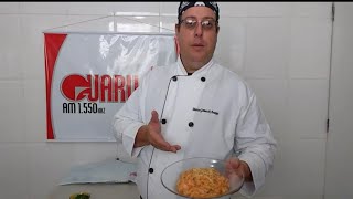 Risoto de camarão [upl. by Akinak]