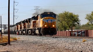 Railfanning UP Phoenix Gila Lordsburg Sub 2 of 3 [upl. by Gothard286]