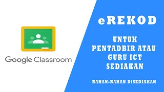 eREKOD PART 1 UPDATE BAHAN 2022  Pentadbir atau Guru ICT sediakan bahan untuk guruguru [upl. by Ellyn]