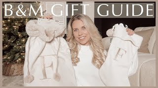 BampM CHRISTMAS GIFT GUIDE 2023 🎁 stocking filler ideas on a budget [upl. by Crist]