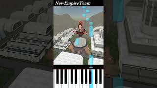 Camera and Skibidi The Battle For Survial NewEmpireTeam Piano Tutorial [upl. by Ativ]