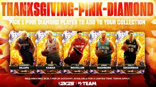 New locker code for a free Pink Diamond player in NBA2K25 MyTeam [upl. by Nuahsyd748]